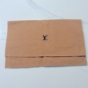 Vintage Small Louis Vuitton flip dustbag. Perfect for wallets or small bags.…